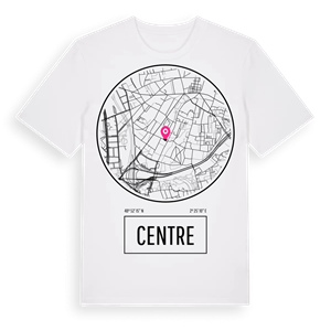 Centre t-shirt – ekologisk bomull t-shirt från Pinshirt