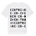 Centre Ancien - Chenevier - Déménitroux ordlek t-shirt