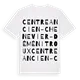 Centre Ancien - Chenevier - Déménitroux ordlek t-shirt