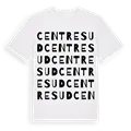 Centre Sud ordlek t-shirt