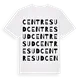 Centre Sud ordlek t-shirt