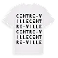 Centre-ville ordlek t-shirt