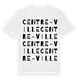 Centre-ville ordlek t-shirt