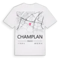 Champlan karta t-shirt