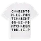 Charenton-le-Pont ordlek t-shirt