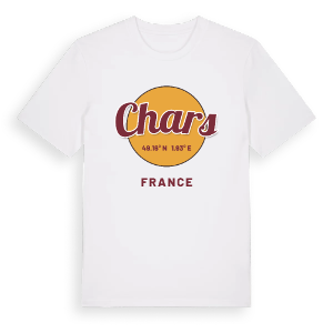 Chars cirkel t-shirt – ekologisk bomull t-shirt från Pinshirt