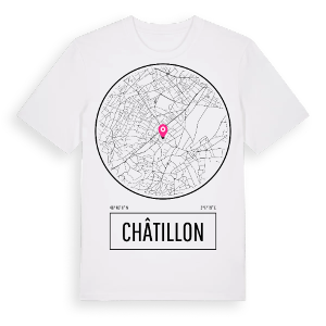 Châtillon t-shirt – ekologisk bomull t-shirt från Pinshirt