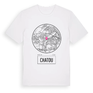 Chatou t-shirt – ekologisk bomull t-shirt från Pinshirt