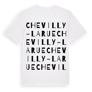 Chevilly-Larue ordlek t-shirt – ekologisk bomull t-shirt från Pinshirt