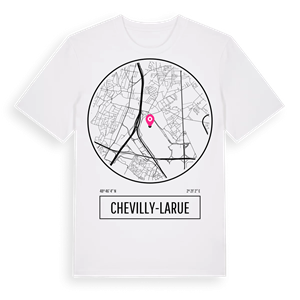 Chevilly-Larue t-shirt – ekologisk bomull t-shirt från Pinshirt