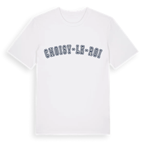Choisy-le-Roi college t-shirt – ekologisk bomull t-shirt från Pinshirt