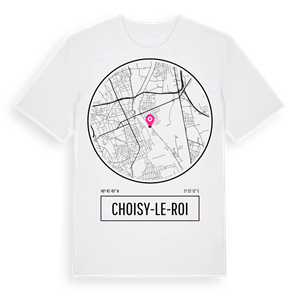 Choisy-le-Roi t-shirt – ekologisk bomull t-shirt från Pinshirt