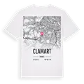 Clamart karta t-shirt