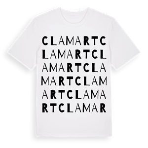 Clamart ordlek t-shirt – ekologisk bomull t-shirt från Pinshirt