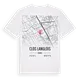 Clos Langlois karta t-shirt