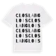 Clos Langlois ordlek t-shirt