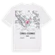 Corbeil-Essonnes karta t-shirt