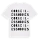 Corbeil-Essonnes ordlek t-shirt
