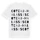 Coteau - Malassis ordlek t-shirt