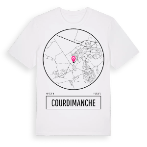 Courdimanche t-shirt – ekologisk bomull t-shirt från Pinshirt