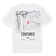 Coutures karta t-shirt