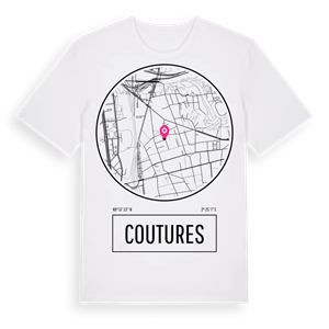 Coutures t-shirt – ekologisk bomull t-shirt från Pinshirt
