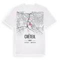 Créteil karta t-shirt