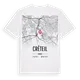 Créteil karta t-shirt