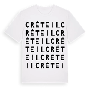 Créteil ordlek t-shirt – ekologisk bomull t-shirt från Pinshirt
