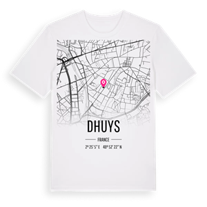 Dhuys karta t-shirt – ekologisk bomull t-shirt från Pinshirt