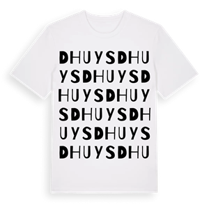 Dhuys ordlek t-shirt – ekologisk bomull t-shirt från Pinshirt
