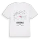 Dourdan karta t-shirt