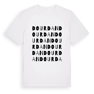 Dourdan ordlek t-shirt – ekologisk bomull t-shirt från Pinshirt