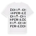 Échat - Champeval ordlek t-shirt