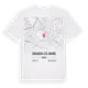 Enghien-les-Bains karta t-shirt