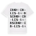 Enghien-les-Bains ordlek t-shirt