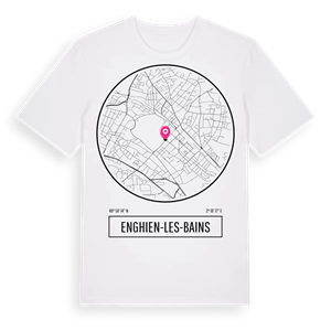 Enghien-les-Bains t-shirt – ekologisk bomull t-shirt från Pinshirt