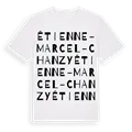 Étienne-Marcel - Chanzy ordlek t-shirt