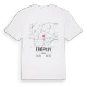 Étrépilly karta t-shirt