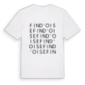 Fin d'Oise ordlek t-shirt