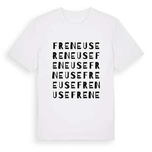 Freneuse ordlek t-shirt – ekologisk bomull t-shirt från Pinshirt