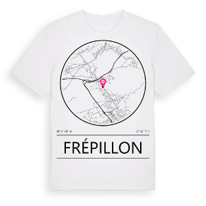 Frépillon t-shirt – ekologisk bomull t-shirt från Pinshirt