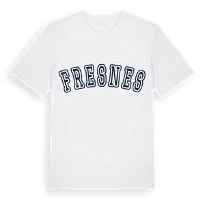 Fresnes college t-shirt – ekologisk bomull t-shirt från Pinshirt