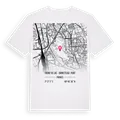 Front de Lac - Ormetteau -Port karta t-shirt