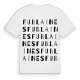 Fublaines ordlek t-shirt