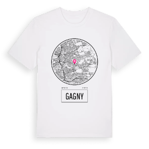 Gagny t-shirt – ekologisk bomull t-shirt från Pinshirt