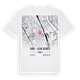 Gare - Jean Jaurès karta t-shirt
