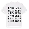 Gare - Jean Jaurès ordlek t-shirt