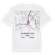 Gizeh-Montaigut - Palais karta t-shirt