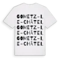 Gometz-le-Châtel ordlek t-shirt